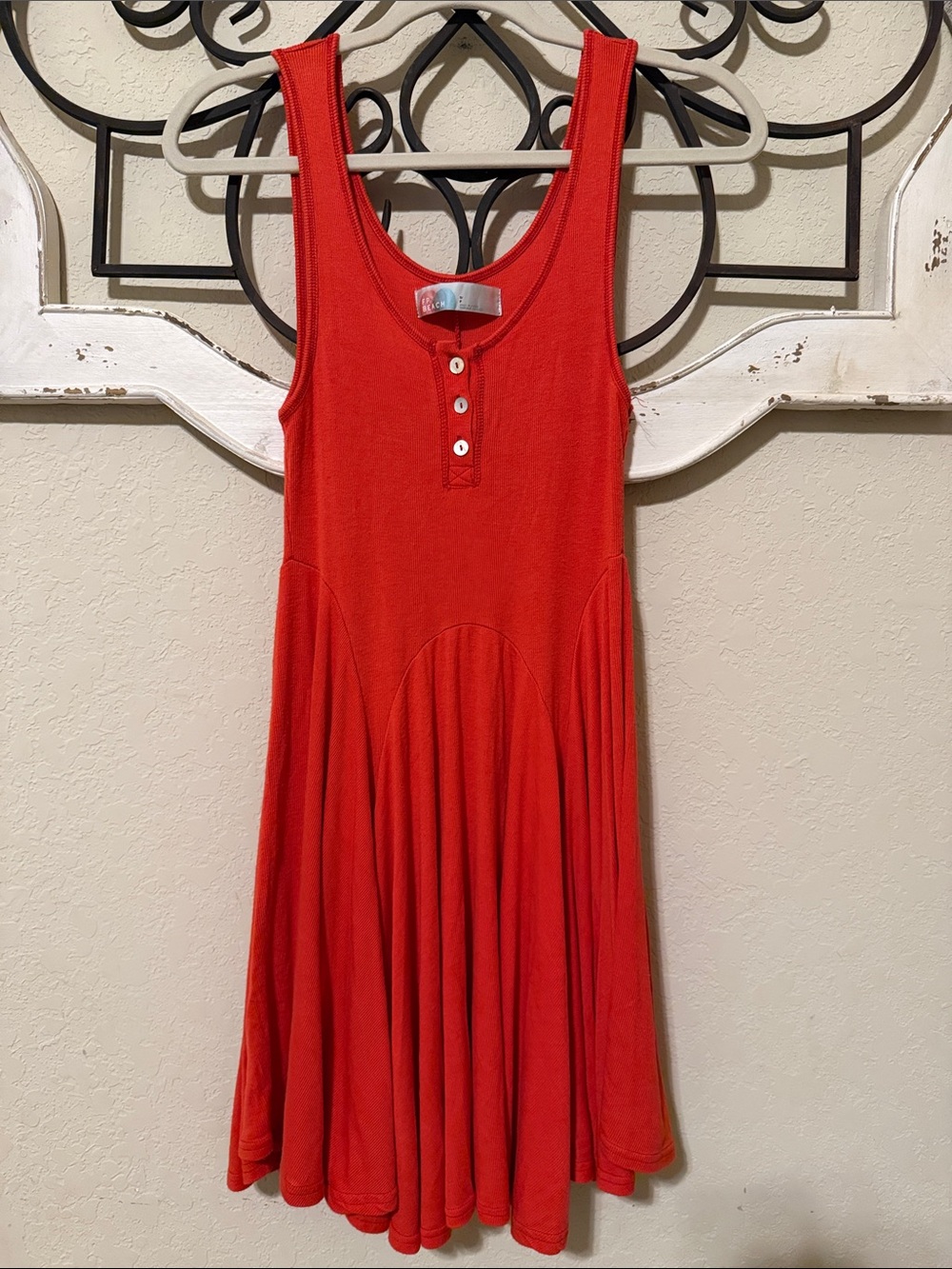 Free People Beach Henley Mini Dress